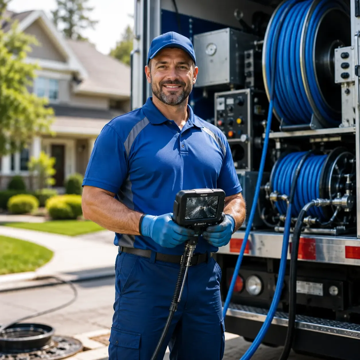 Local outdoor drain cleaning specialists in Epps, LA